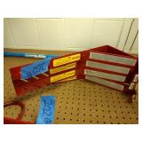 (3 pair) side rail ladder jacks.