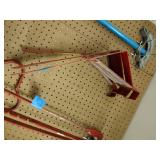 (3 pair) side rail ladder jacks.