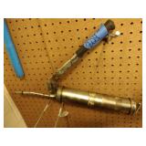 Ideal 74-031 Conduit Bender, Klein Cable Cutter, and lever action grease gun