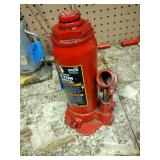 (2) Hydraulic 12-ton Bottle Jacks. (1)  8-ton bottle jack. (2) Steel manual jack stands. Jumper Cables