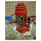 (2) Hydraulic 12-ton Bottle Jacks. (1)  8-ton bottle jack. (2) Steel manual jack stands. Jumper Cables