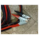 (2) Hydraulic 12-ton Bottle Jacks. (1)  8-ton bottle jack. (2) Steel manual jack stands. Jumper Cables