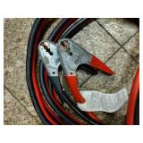 (2) Hydraulic 12-ton Bottle Jacks. (1)  8-ton bottle jack. (2) Steel manual jack stands. Jumper Cables