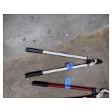 Fiskars Chain Drive Pruner, (2) Bypass Loppers, Chain Pruner