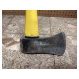 Pick Axe, Felling Axe,  Kobalt 10LB Sledge Hammer, Red sledge hammer