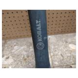 Pick Axe, Felling Axe,  Kobalt 10LB Sledge Hammer, Red sledge hammer
