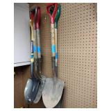(7) Shovels: Taper Mouth, Square Mouth, Round Point, Mini digging