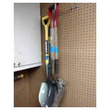 (7) Shovels: Taper Mouth, Square Mouth, Round Point, Mini digging