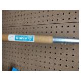 Ames dandelion Weeder, Stand-up weeder, Post hole digger, Hoe, Shrub Rake and one other