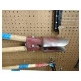 Ames dandelion Weeder, Stand-up weeder, Post hole digger, Hoe, Shrub Rake and one other