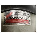 Milwaukee 11amp orbital super Sawzall, corded, in case. Catalog # 5521-21