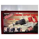 Milwaukee 11amp orbital super Sawzall, corded, in case. Catalog # 5521-21