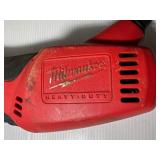 3 corded power tools: Milwaukee Magnum Hammer Drill, Milwaukee Reversing Drill, MHT 750 Heat Gun