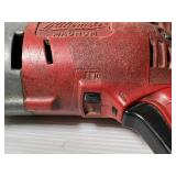 3 corded power tools: Milwaukee Magnum Hammer Drill, Milwaukee Reversing Drill, MHT 750 Heat Gun