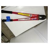 2 bolt cutters: 14 inch and 24 inch