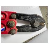 2 bolt cutters: 14 inch and 24 inch