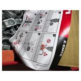 6 boxes of  Hilti Conduit Clips hardware