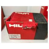 6 boxes of  Hilti Conduit Clips hardware