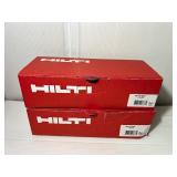6 boxes of  Hilti Conduit Clips hardware