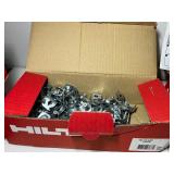 6 boxes of  Hilti Conduit Clips hardware