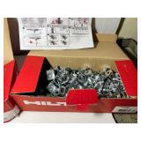 6 boxes of  Hilti Conduit Clips hardware