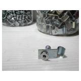 Hilti Concrete nails X-C 22, (3) Hilti Gun Pegs, Ramset tie strap holders. Greenlee d-subminiature panel punch.