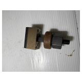 Hilti Concrete nails X-C 22, (3) Hilti Gun Pegs, Ramset tie strap holders. Greenlee d-subminiature panel punch.
