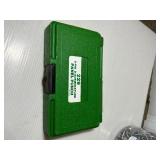 Hilti Concrete nails X-C 22, (3) Hilti Gun Pegs, Ramset tie strap holders. Greenlee d-subminiature panel punch.