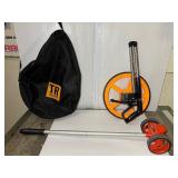 TR Industrial 1-inch measuring Wheels TR88016; Crescent Lufkin 4-inch Dual Measuring Wheel