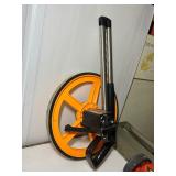 TR Industrial 1-inch measuring Wheels TR88016; Crescent Lufkin 4-inch Dual Measuring Wheel