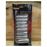 Ultra Steel Metric 3/8 in Drive Deep Socket Set (9 Pieces)