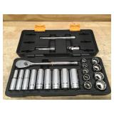 GEARWRENCH 22-Piece SAE Socket Set - 3/8 inch
