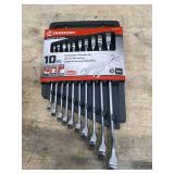 Crescent 10 PC Combination Wrench Set - SAE