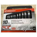 Crescent 10 PC Combination Wrench Set - SAE