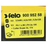 Felo No. 9 Screwdriver Set with Cutter Super AL 174