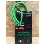 ProGlo Mini Portable Surge Protector