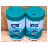 Lot of 2 - Hand Sanitizing Wipes (80 wipes per container)