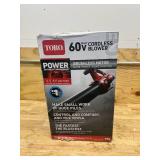 TORO 60V MAX* 157 mph Brushless Leaf Blower with 4.0Ah Battery and Charger