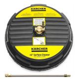 Kärcher 15" Surface Cleaner for Pressure Washers 3200 PSI - 1/4 Quick Connect - 2 Spinning Nozzles and Extension Wand