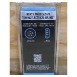 Hopkins Vehicle to Trailer 6 Round to 4 Flat Adapter 1001244.93