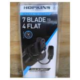Hopkins Vehicle to Trailer Adapter 7 Blade to 4 Flat