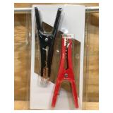 Uriah 500 Amp Booster Clamps - Red & Black Set of 2