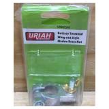 Uriah Products Battery Terminals and Wing-nut Style Marine Brass Nut