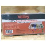 Valley 120 Pc. Auto Fuse Assortment - Blade Type Fuses
