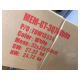 FDW 10 Inch Green Tea Memory Foam Mattress Model MEM-GT-3Q7- White- Queen