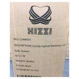 Xizzi Queen 12" (Pocketed coil with gel) Hybrid Comfort- Medium