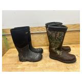 2 Pairs of Boots by Cabela