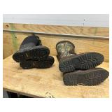 2 Pairs of Boots by Cabela