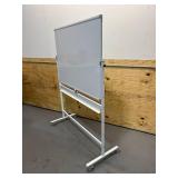 Double Sided White Board on Casters