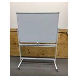 Double Sided White Board on Casters